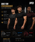 3 PCS GYMSHARK ONYX V5